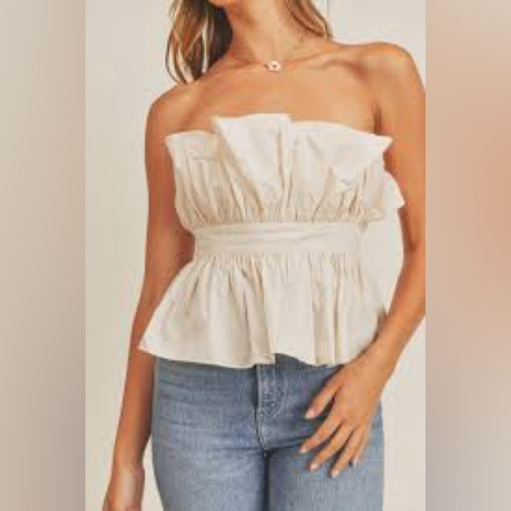 Mable Madison Tube Top Green